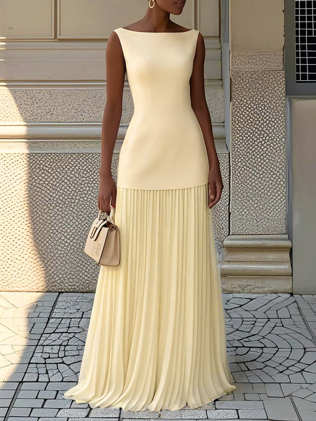 Women's Pleated Skirt Co-Ord Set