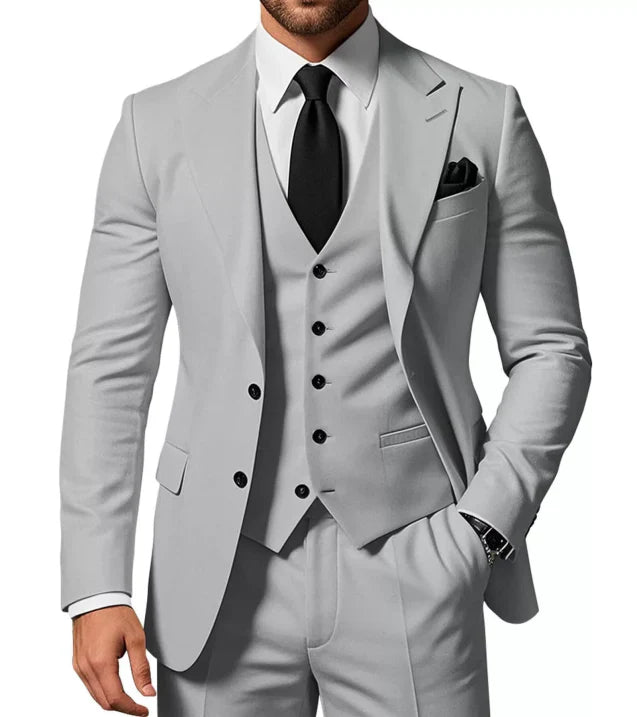 Men's Three-Piece Wedding Suit