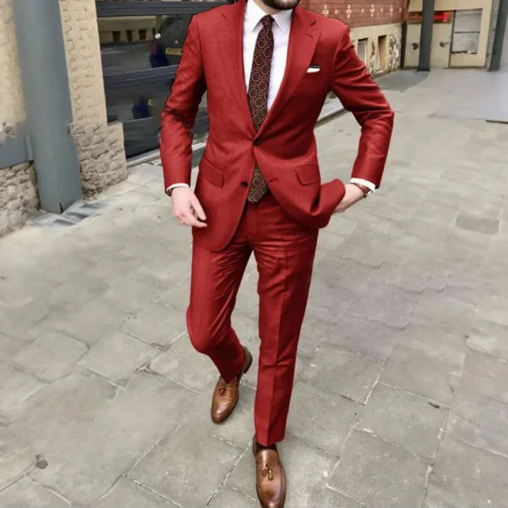 Men's Two-Piece Suit for a Wedding