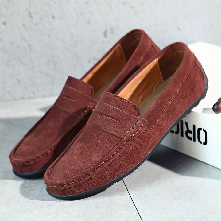 Men's Suede Casual Loafers