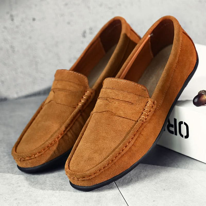 Men's Suede Casual Loafers