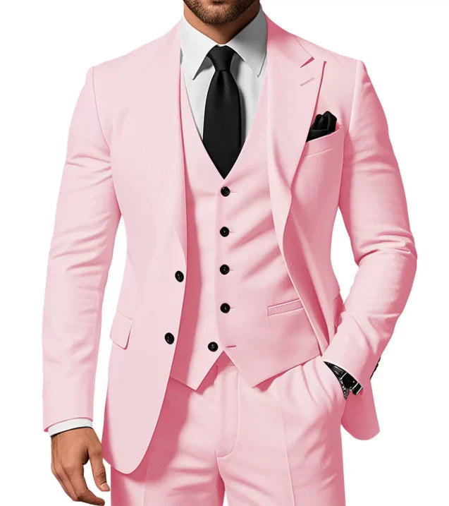 Men's Three-Piece Wedding Suit