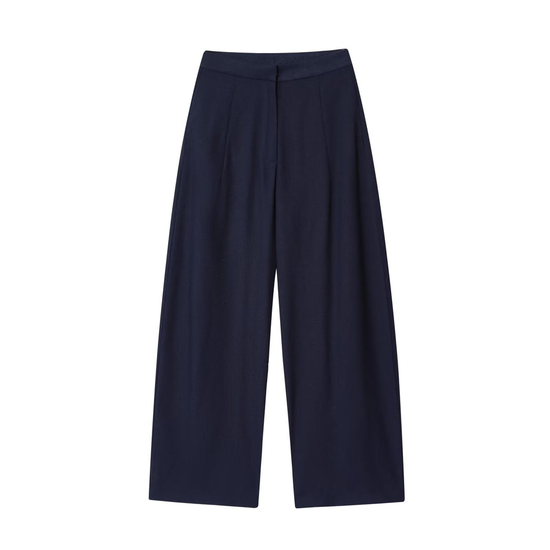 Women's High Waist Wide Leg Trousers