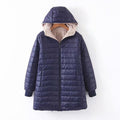 Parka trapuntato da donna con cappuccio
