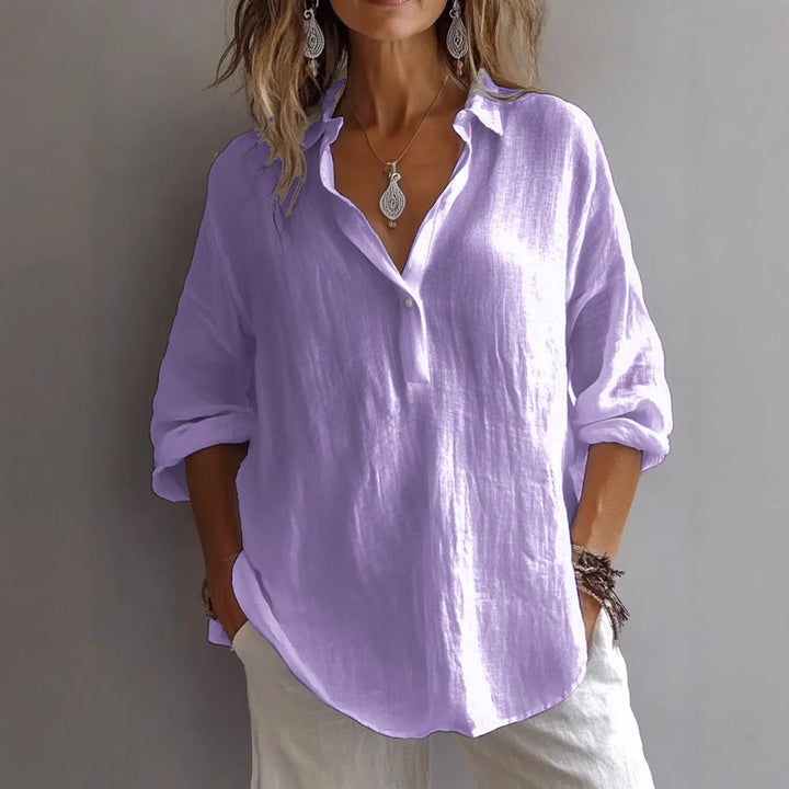 Women's Casual Linen Shirt