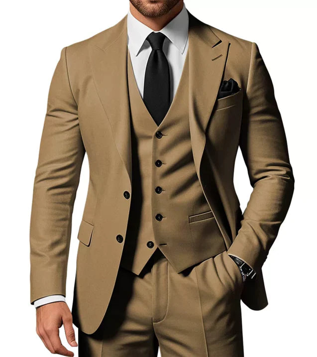 Men's Three-Piece Wedding Suit