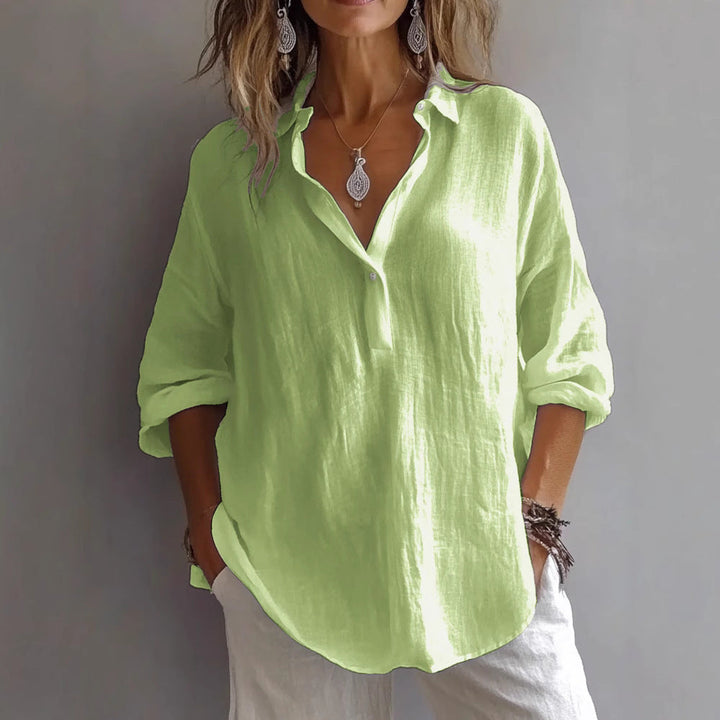 Women's Casual Linen Shirt