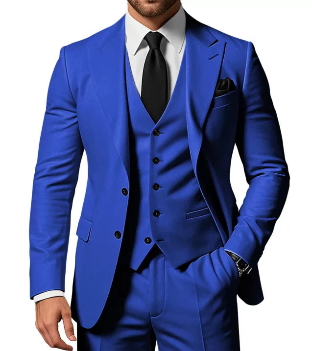 Men's Three-Piece Wedding Suit