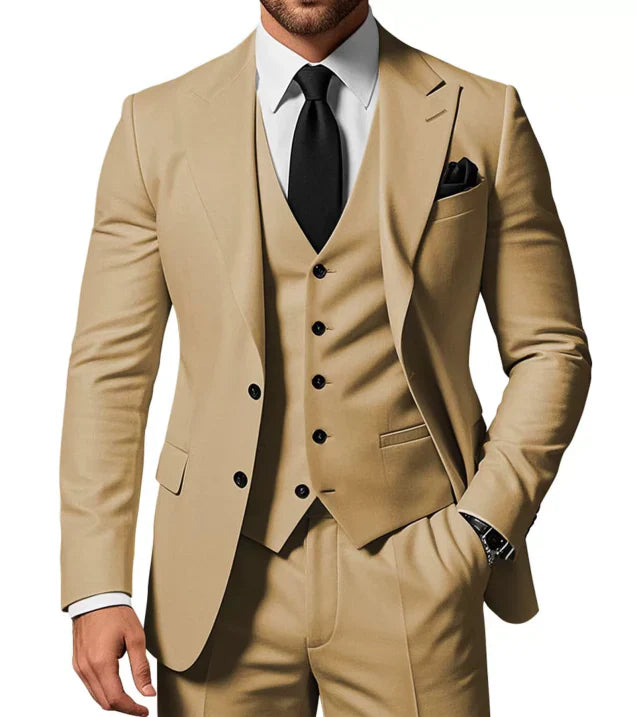 Men's Three-Piece Wedding Suit