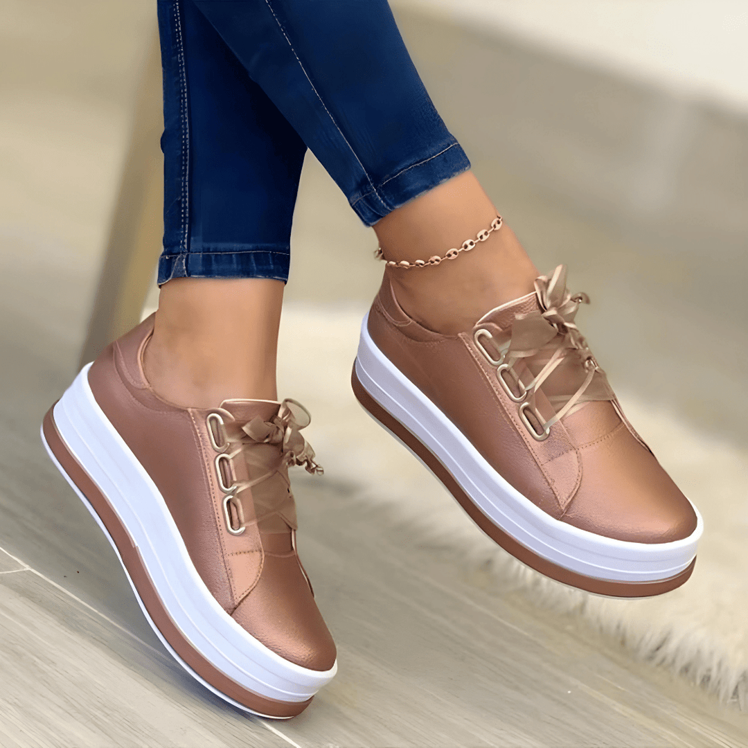 Women's Orthopedic Lace-Up Sneakers