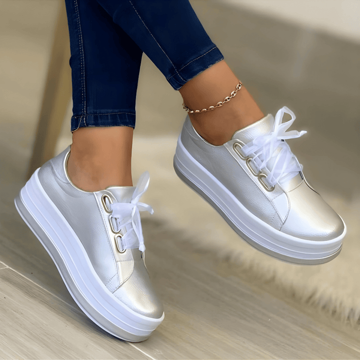 Women's Orthopedic Lace-Up Sneakers