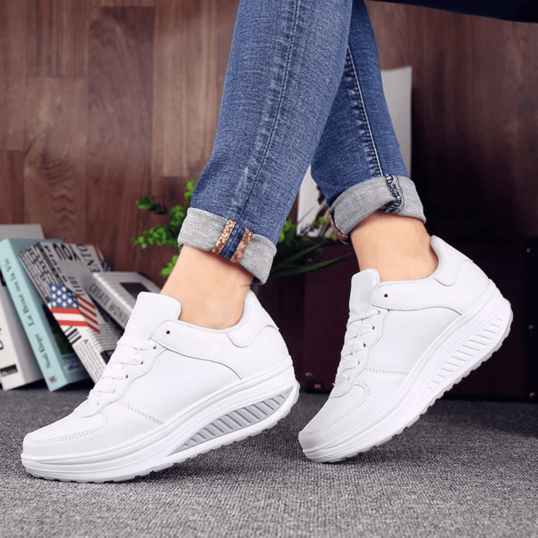 Women's Orthopedic Sneakers on a Platform