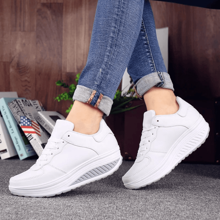 Women's Orthopedic Sneakers on a Platform