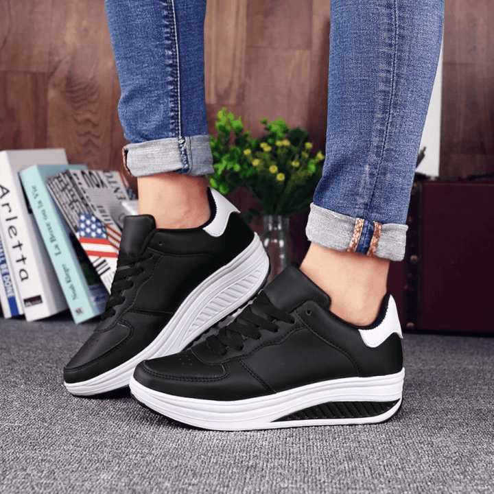 Women's Orthopedic Sneakers on a Platform