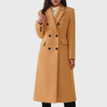 Manteau d'hiver en laine pour femme