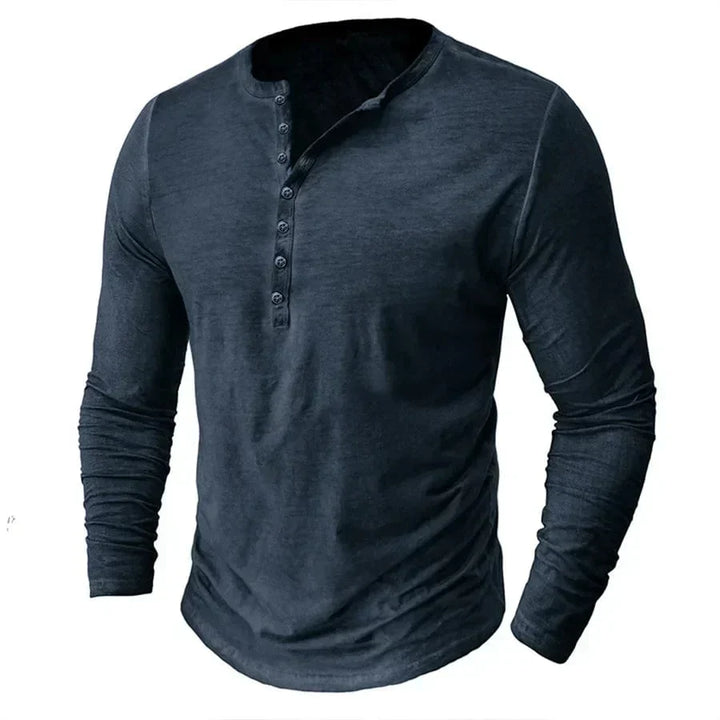 Men's Cotton Long Sleeve Shirt