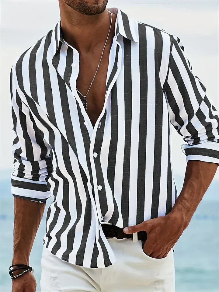 Men's Summer Striped Shirt