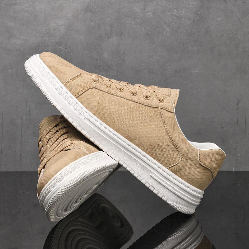 Men's Leather Style Sneakers