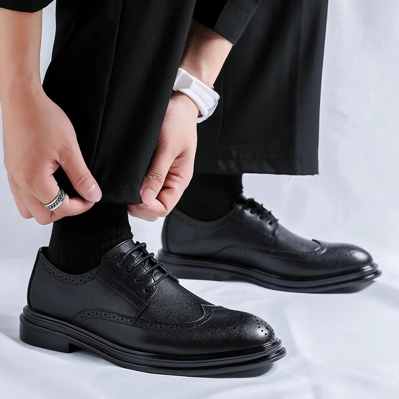 Chaussures brogues classiques pour homme