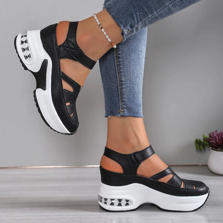 Women's Adjustable Strap Walking Shoes