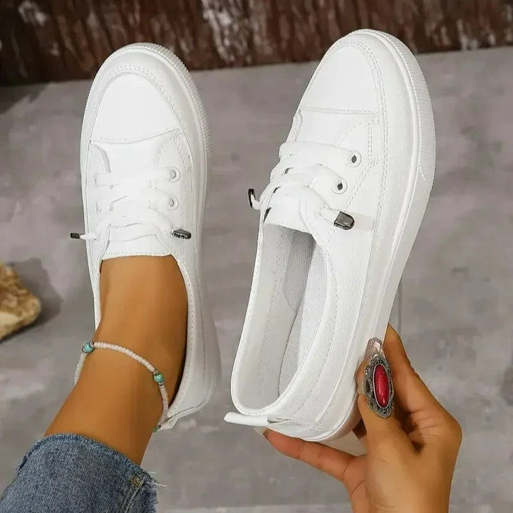 Women's Lace-Up Walking Trainers