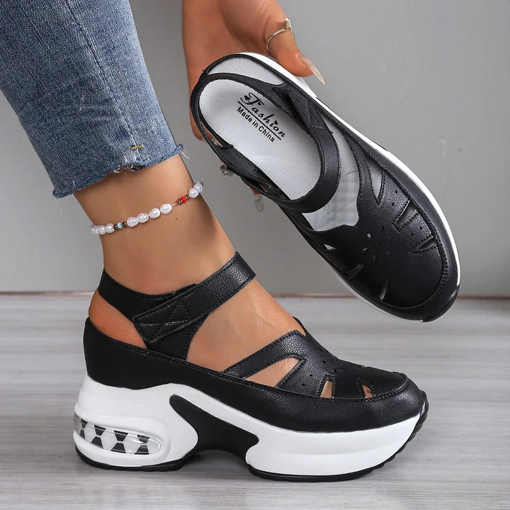 Women's Adjustable Strap Walking Shoes