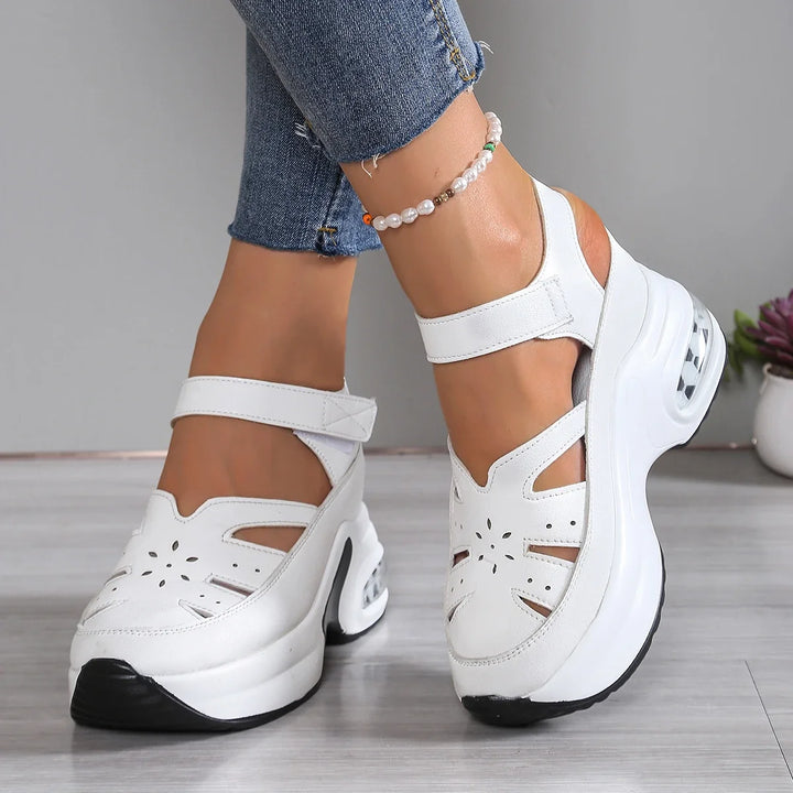 Women's Adjustable Strap Walking Shoes