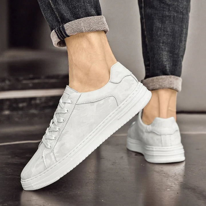 Men's Leather Style Sneakers