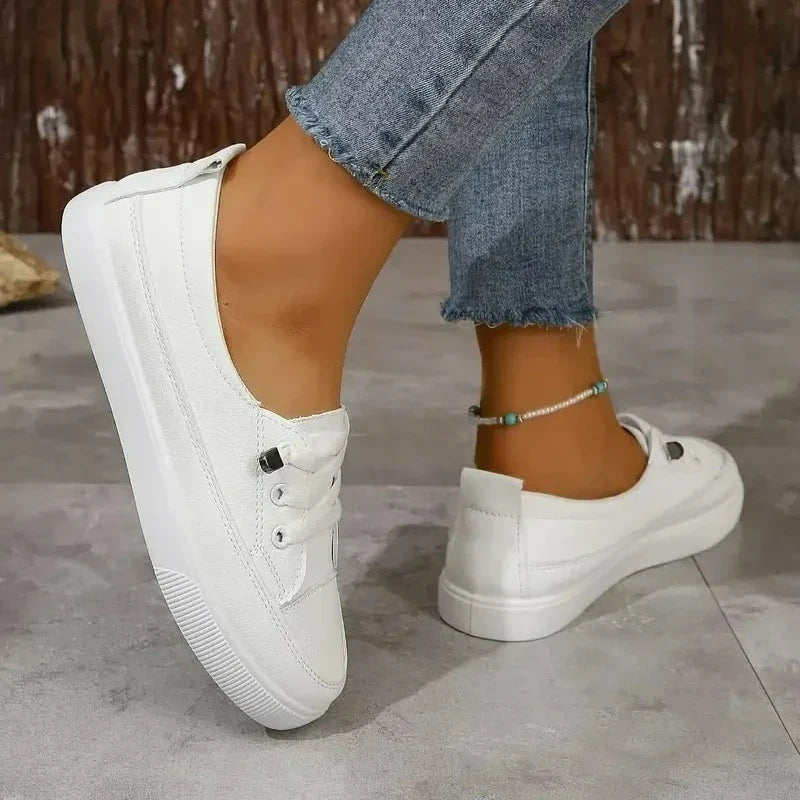 Women's Lace-Up Walking Trainers