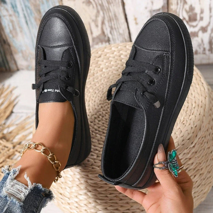 Women's Lace-Up Walking Trainers