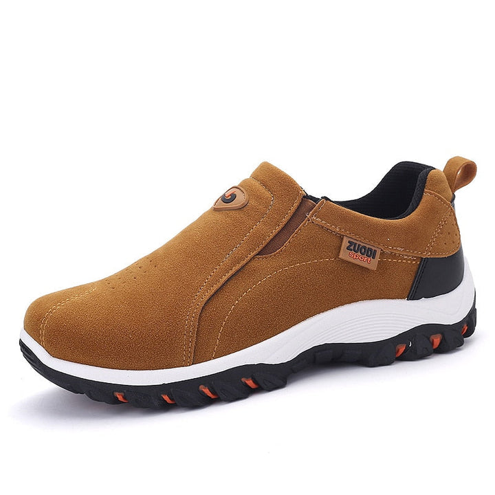 Men's Outdoor Slip-On Shoes with High Sole