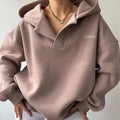 Sweat à capuche oversize pour femme