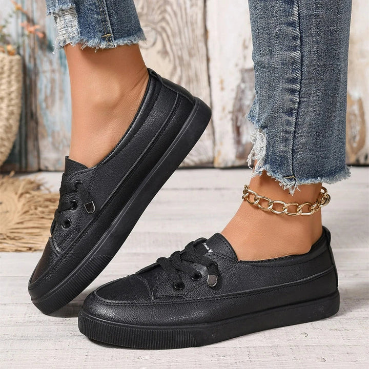 Women's Lace-Up Walking Trainers