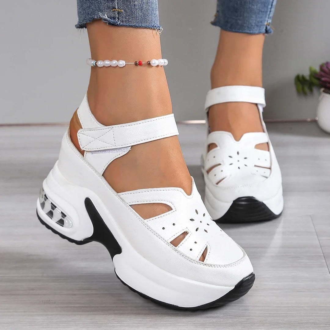 Women's Adjustable Strap Walking Shoes