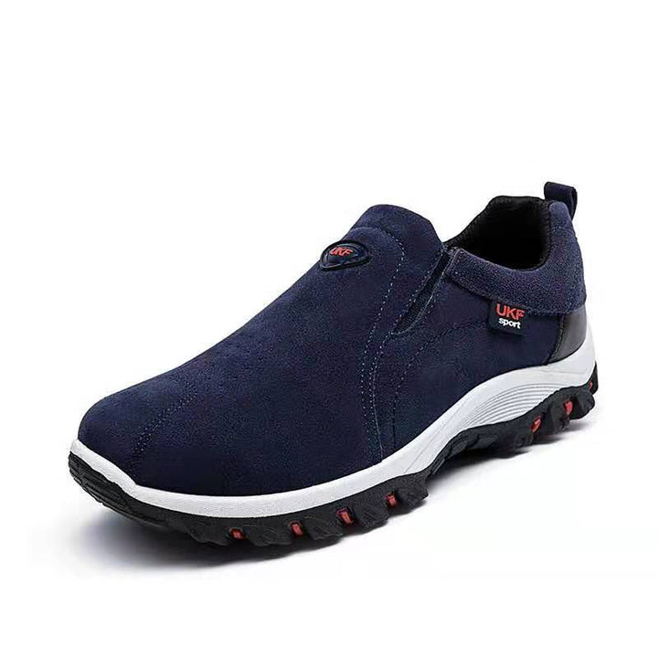 Men's Outdoor Slip-On Shoes with High Sole