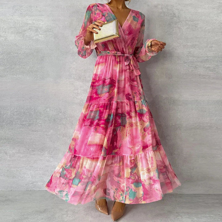 Long Sleeve Maxi Wedding Dress