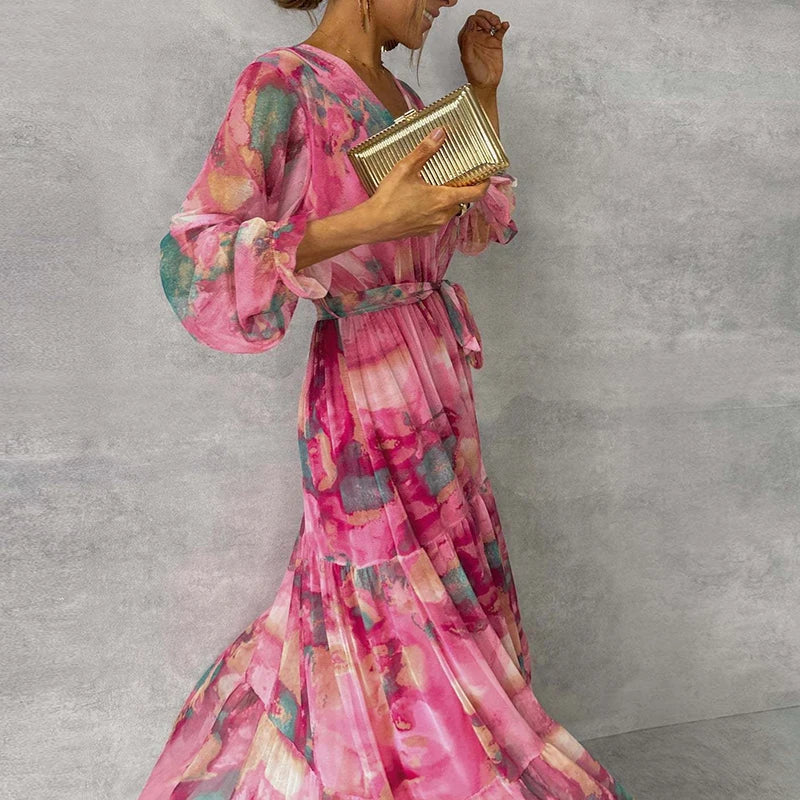 Long Sleeve Maxi Wedding Dress