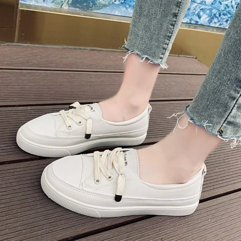 Women's Lace-Up Walking Trainers