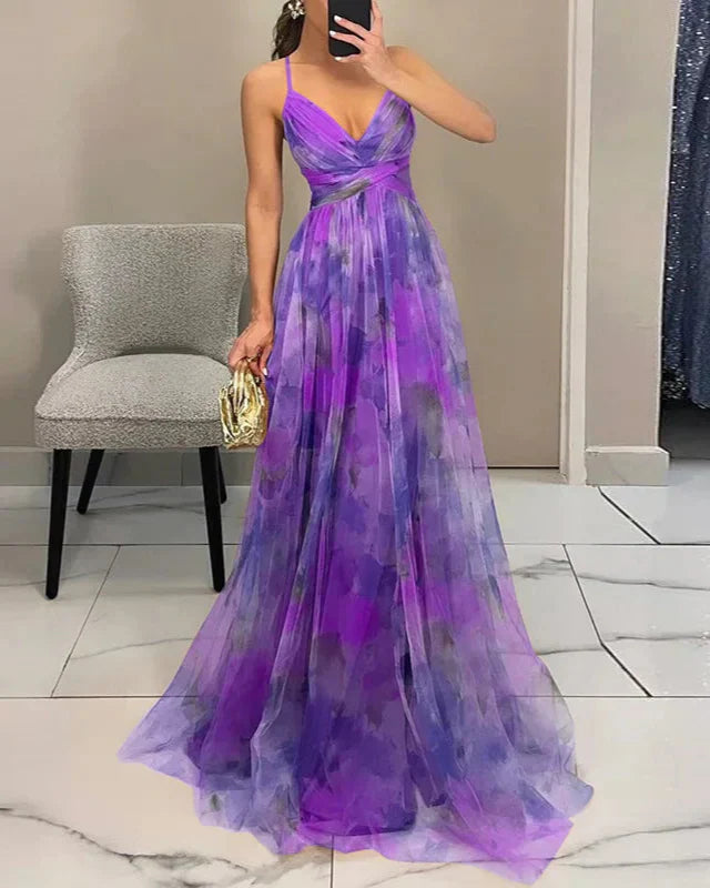Natalia | Women's Summer Maxi Dress with Straps