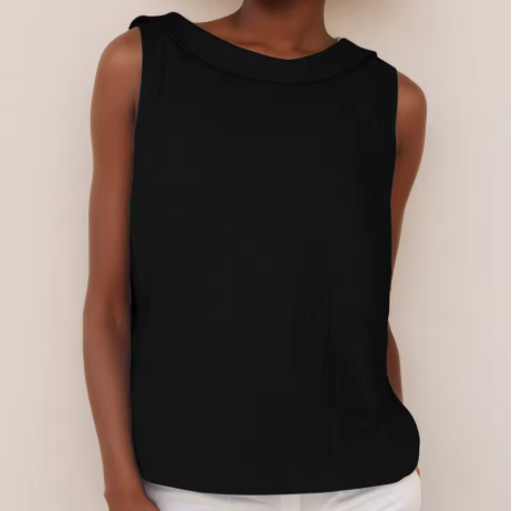 Magdalena | Women's Sleeveless Turtleneck Top