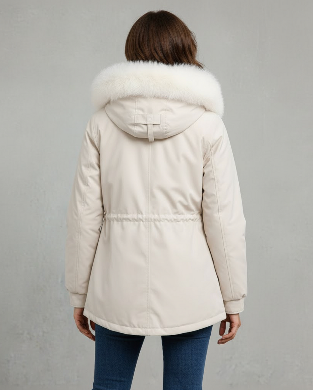 Damen-Winterparka mit Kapuze