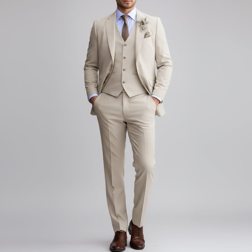 Lorenzo | Slim Fit Three-Piece Suit