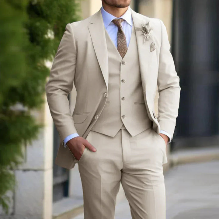Lorenzo | Slim Fit Three-Piece Suit