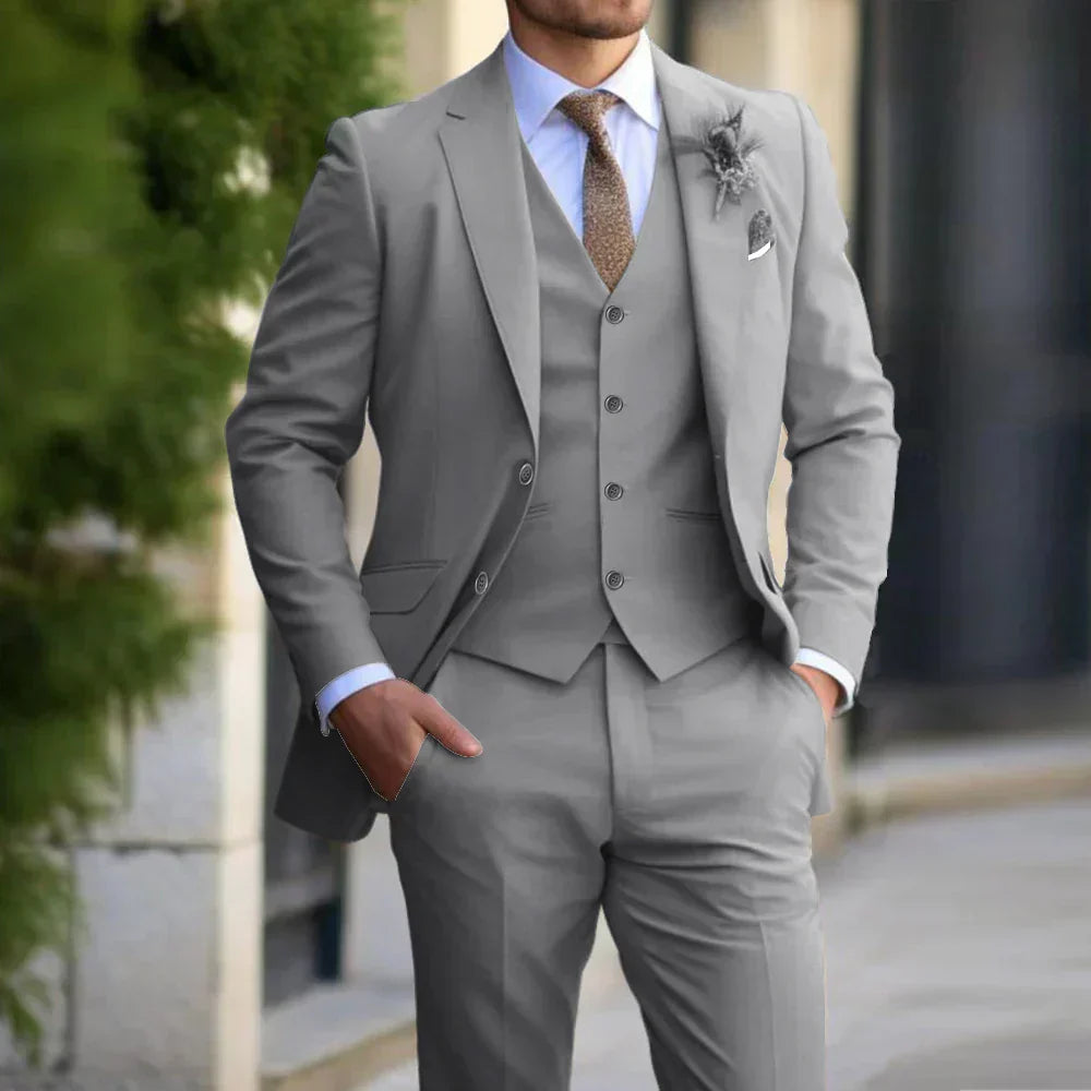 Lorenzo | Slim Fit Three-Piece Suit