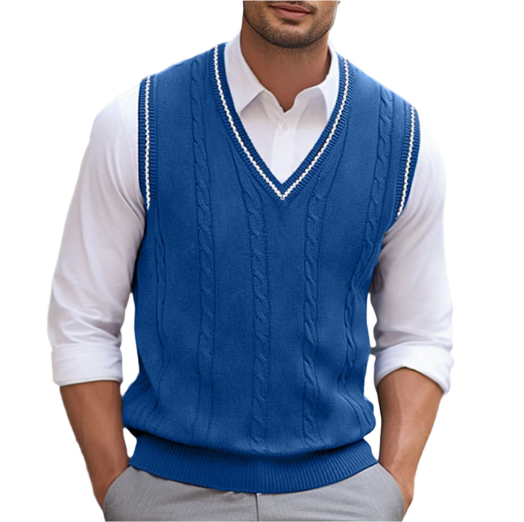 Men's V-Neck Sweater Vest