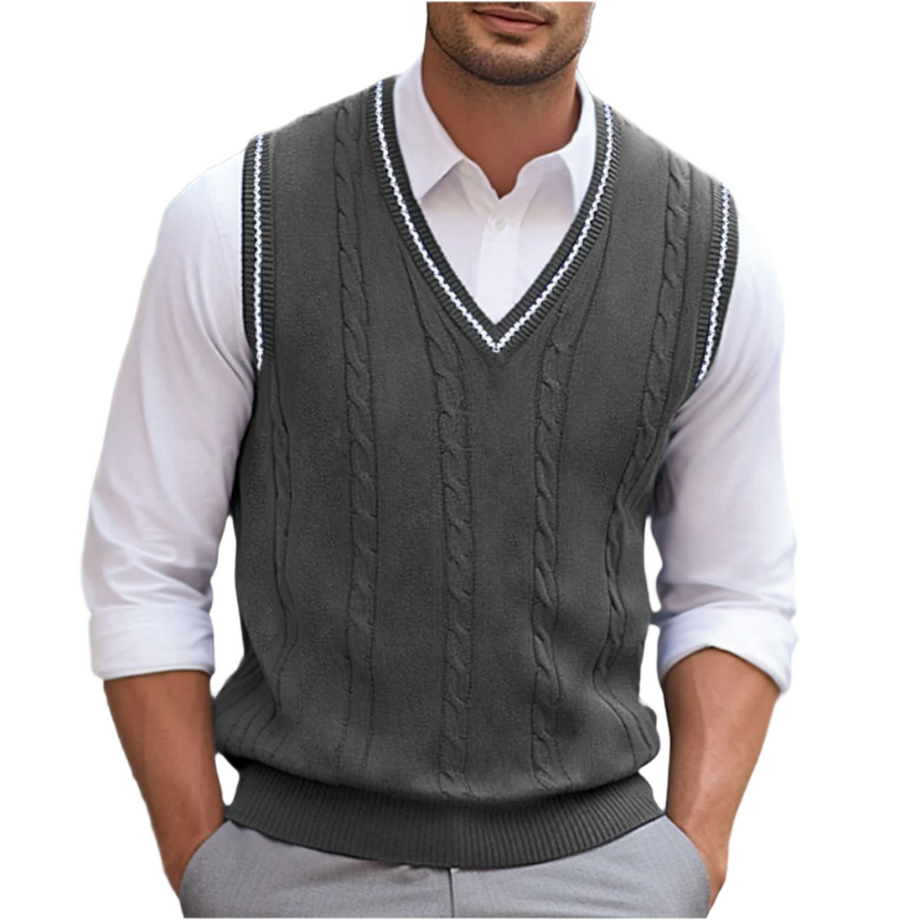 Men's V-Neck Sweater Vest