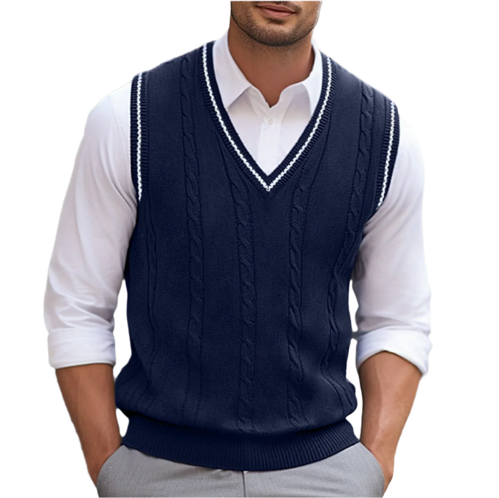 Men's V-Neck Sweater Vest