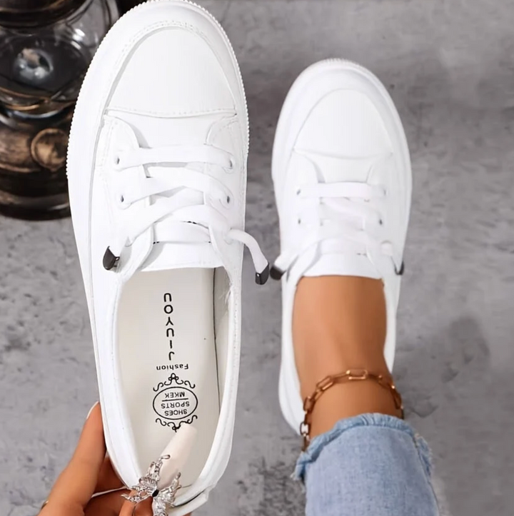 Women's Lace-Up Walking Trainers