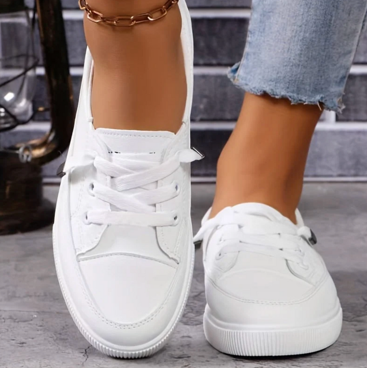 Women's Lace-Up Walking Trainers