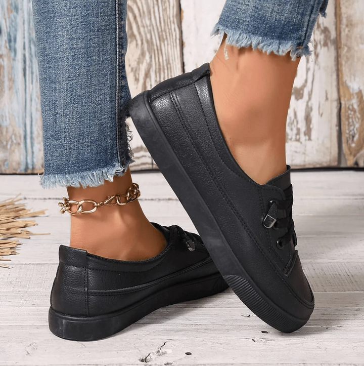 Women's Lace-Up Walking Trainers